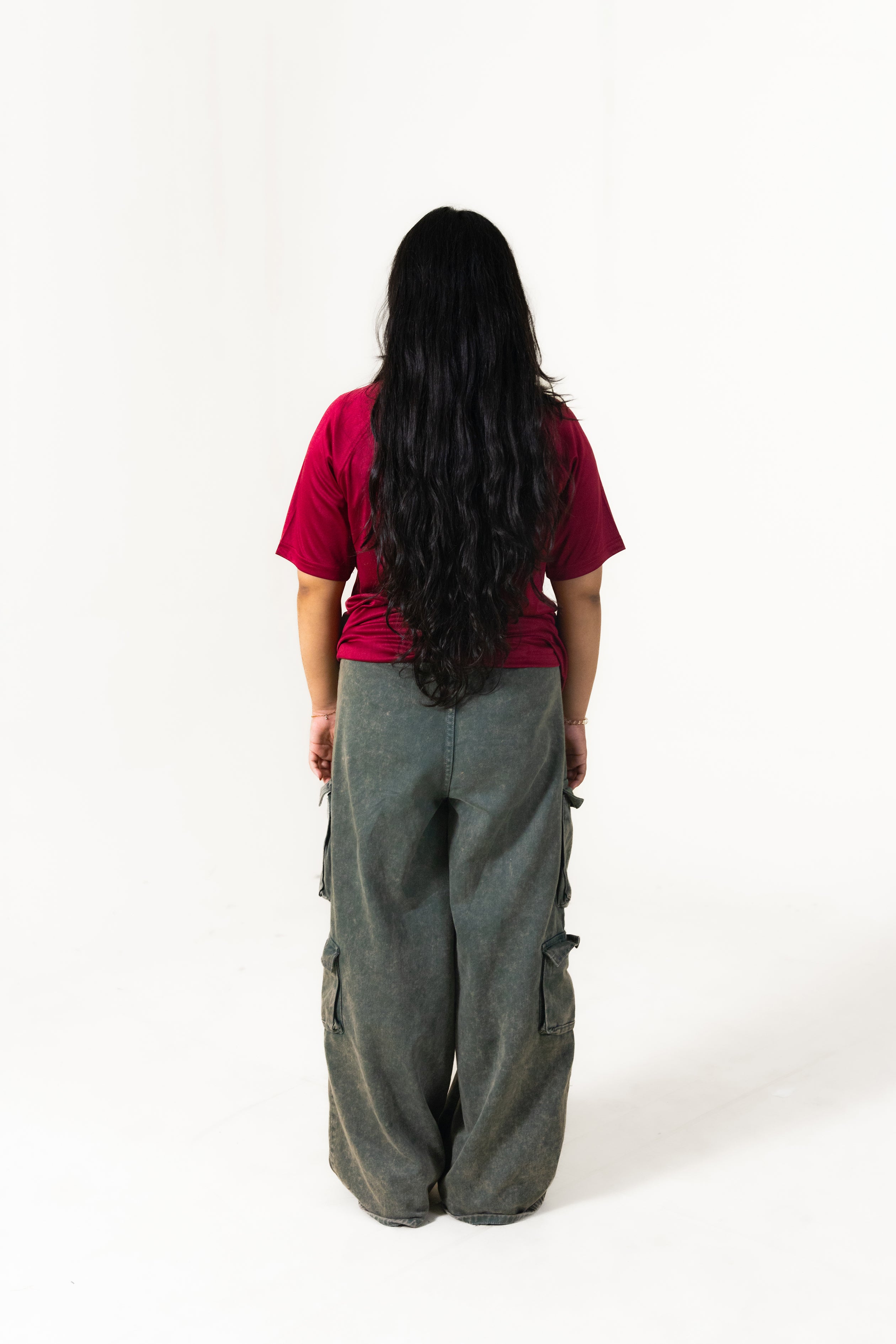 Maroon Active Tee