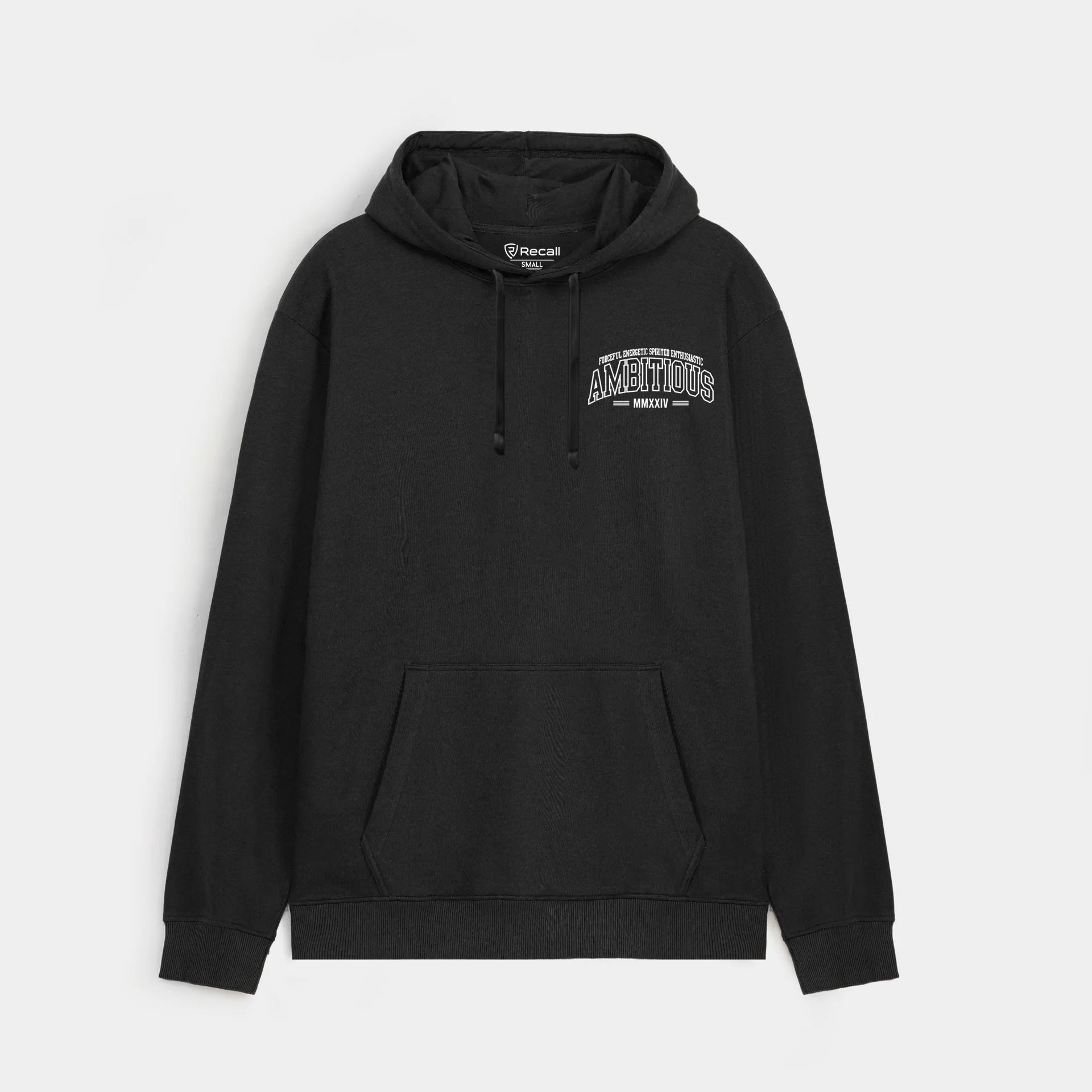 Recall Ambitious Graphic Hoodies