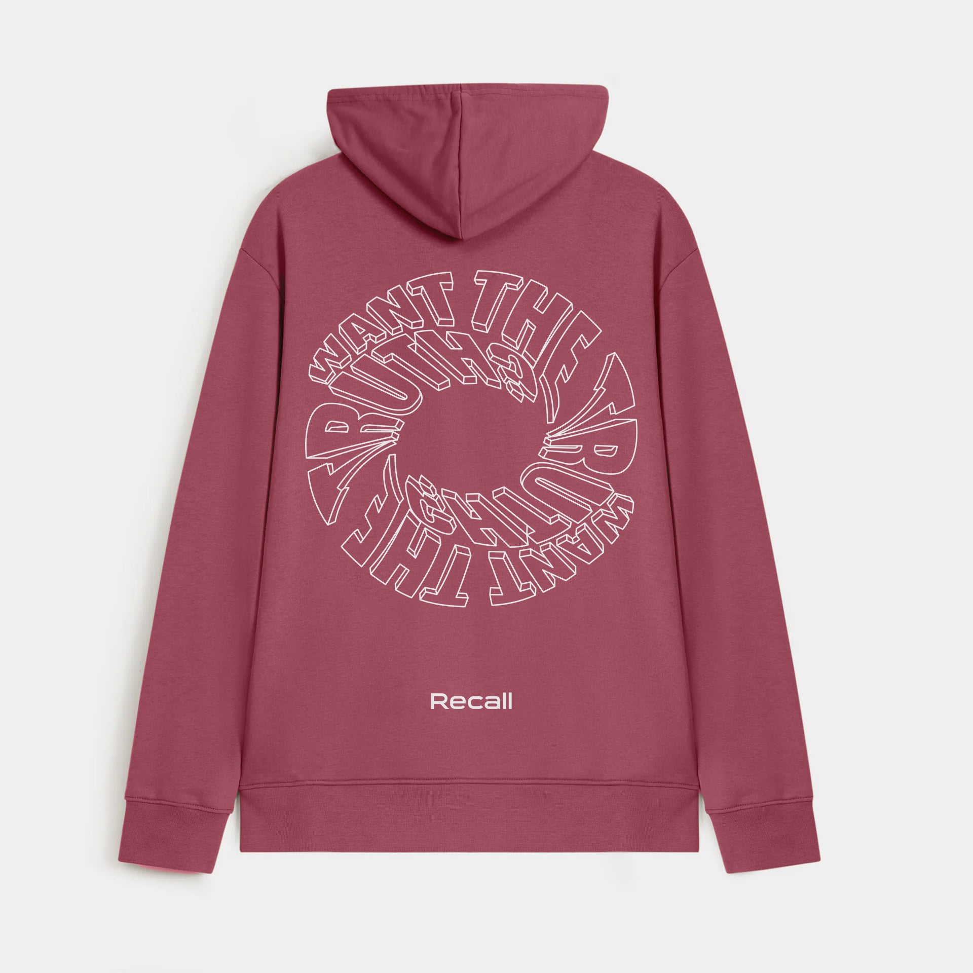 Recall Want The Truth Graphic Hoodies