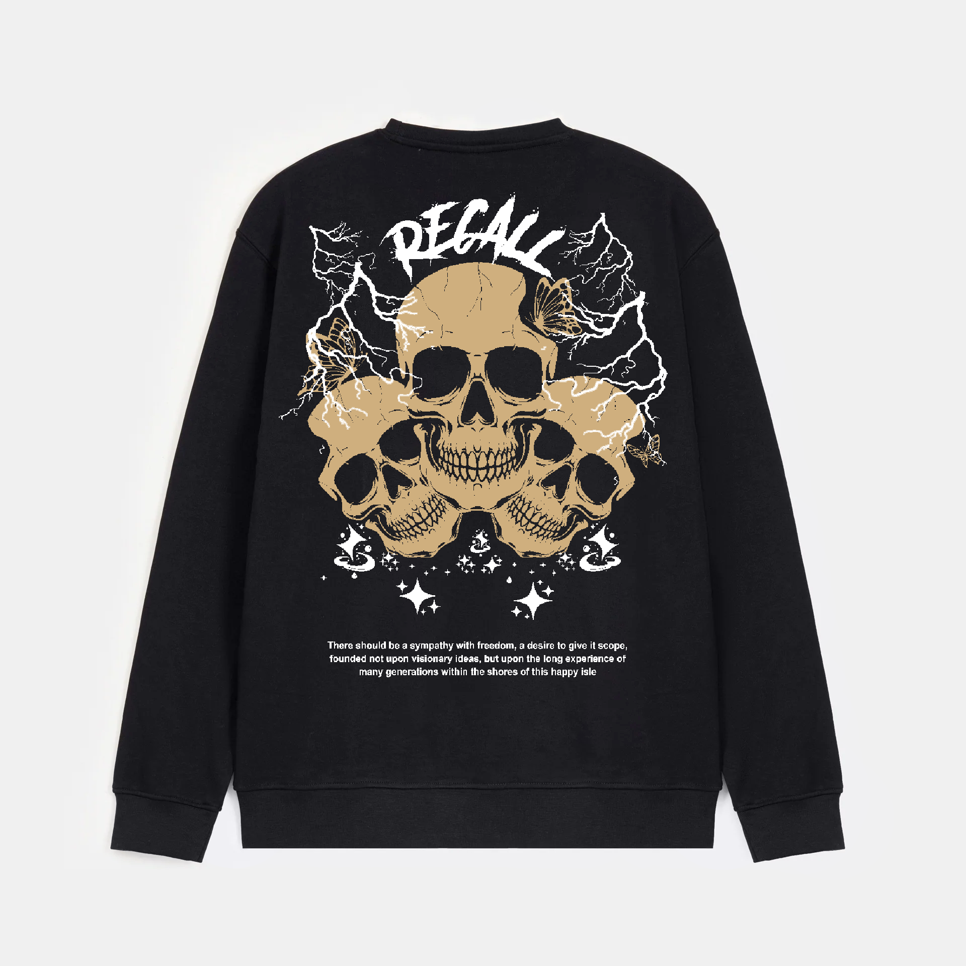 Recall 3 Skull Sweat Shirt