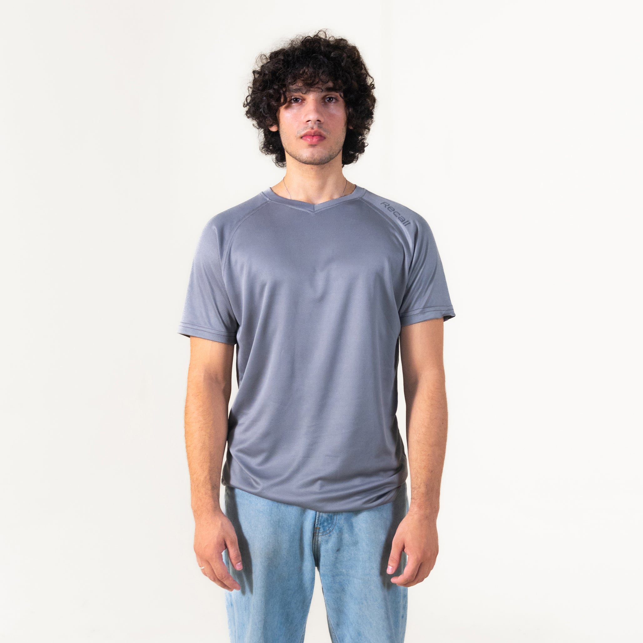 Grey Active Tee