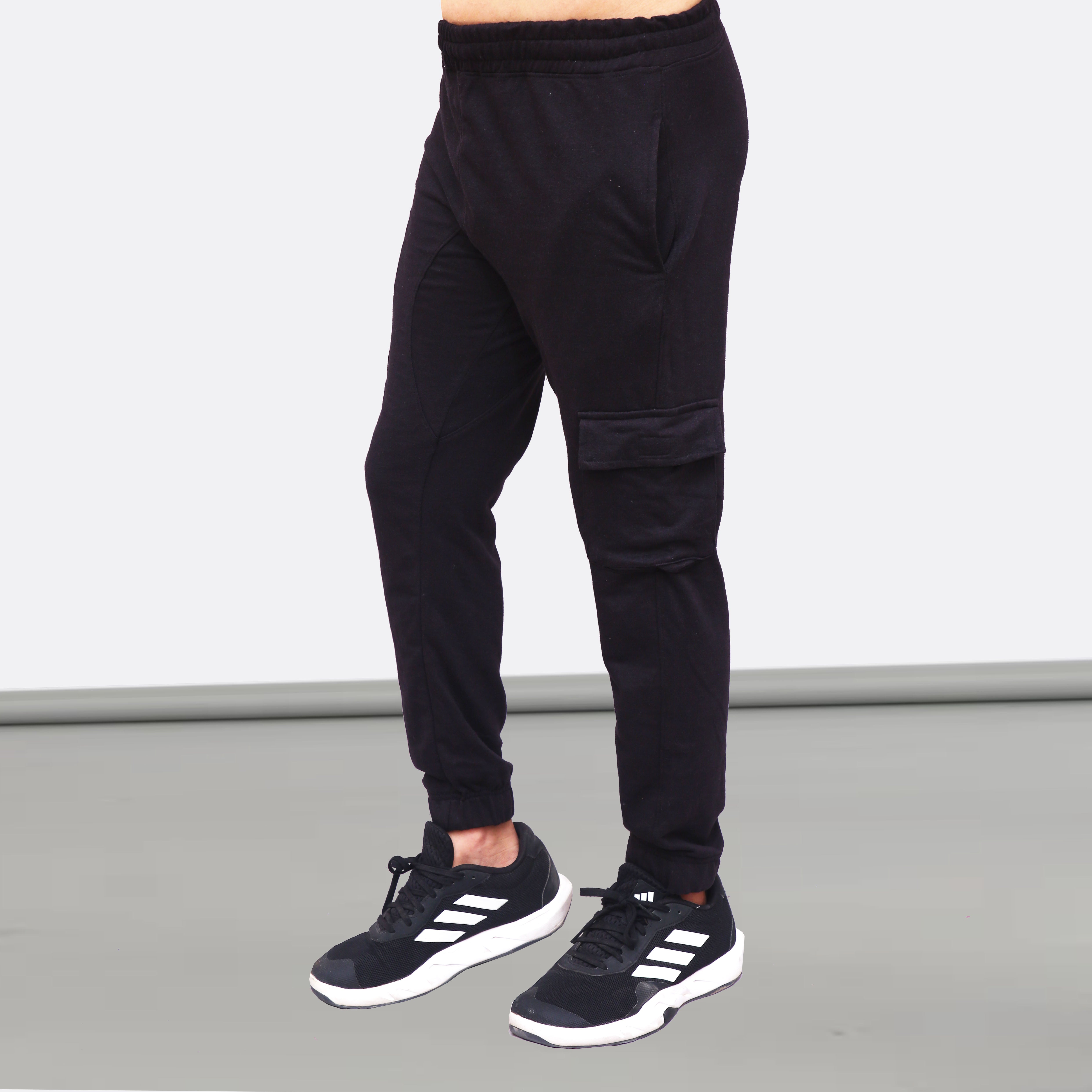 Black Cargo Trouser