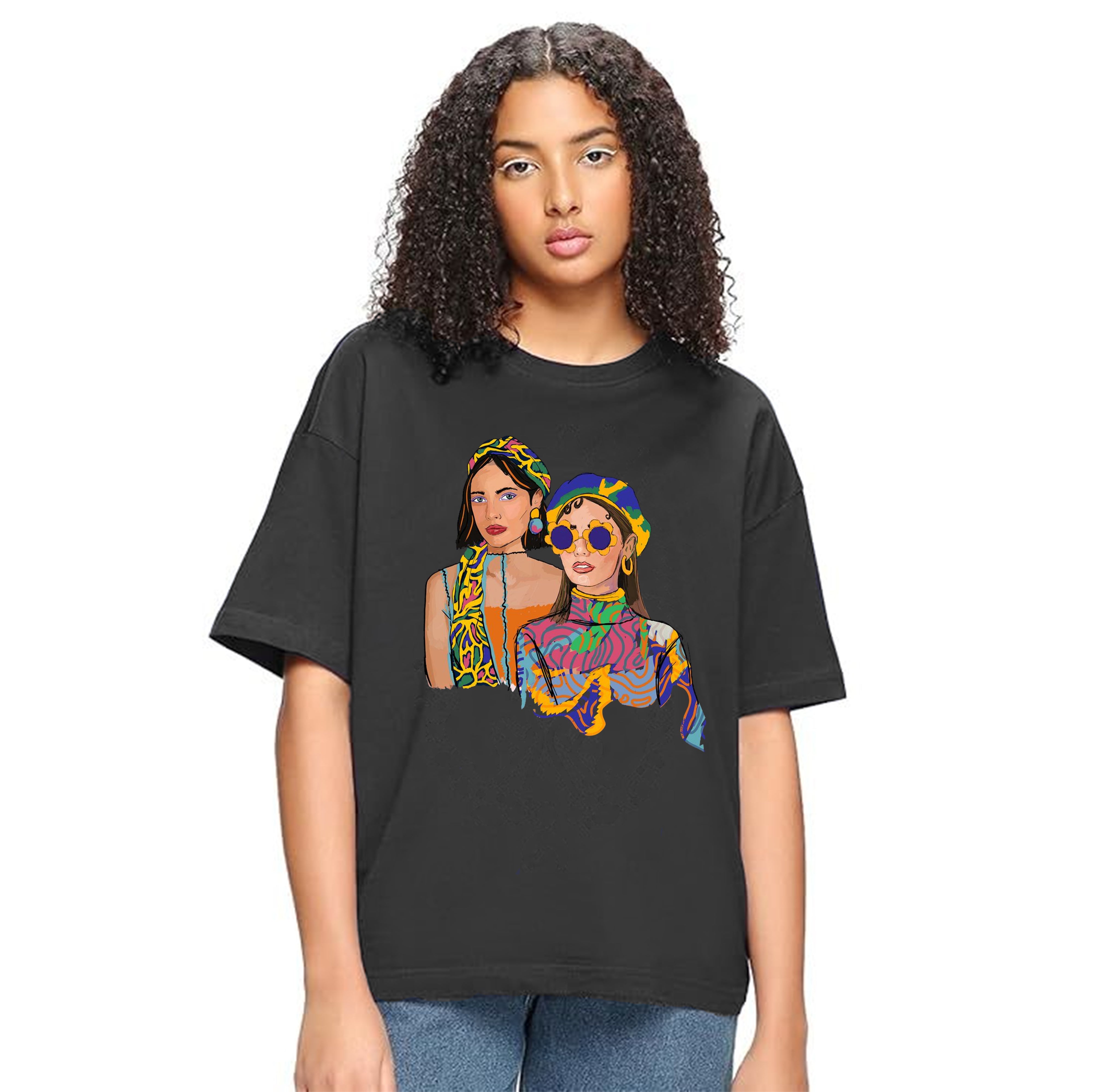 Women Art Terry Tee