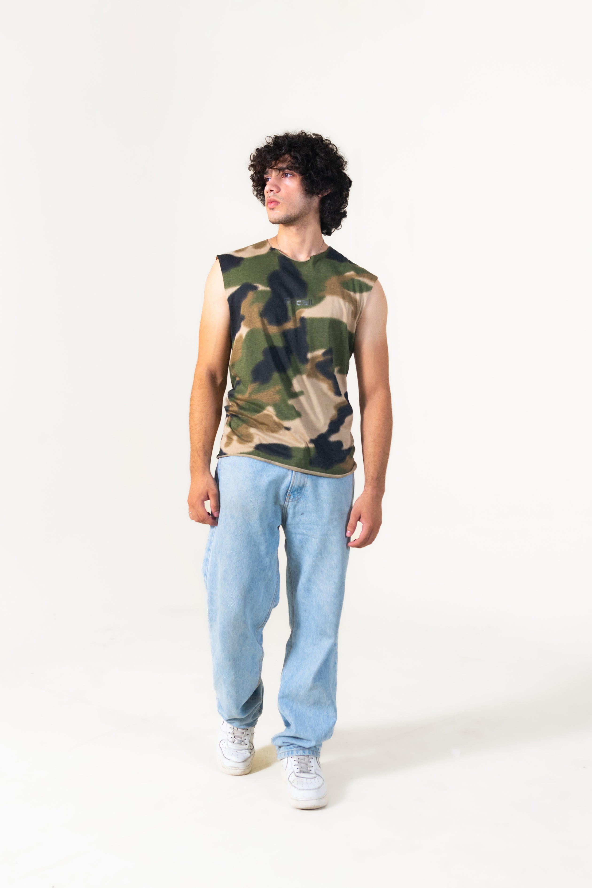 Basic Camo Tank Top