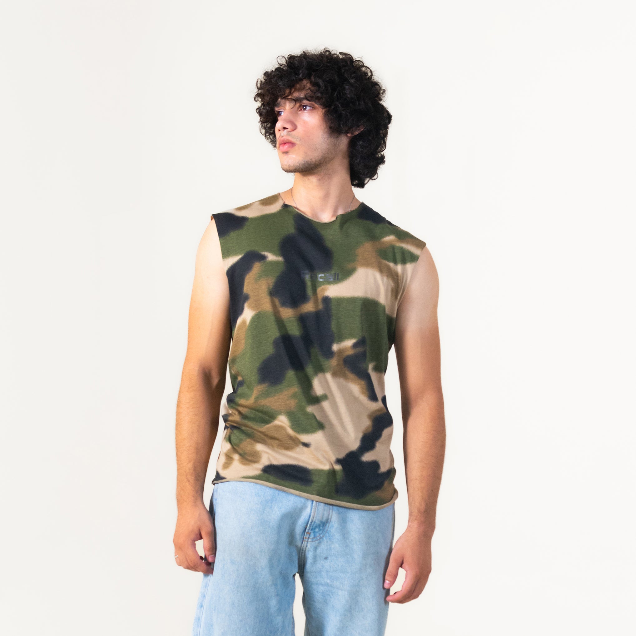 Basic Camo Tank Top