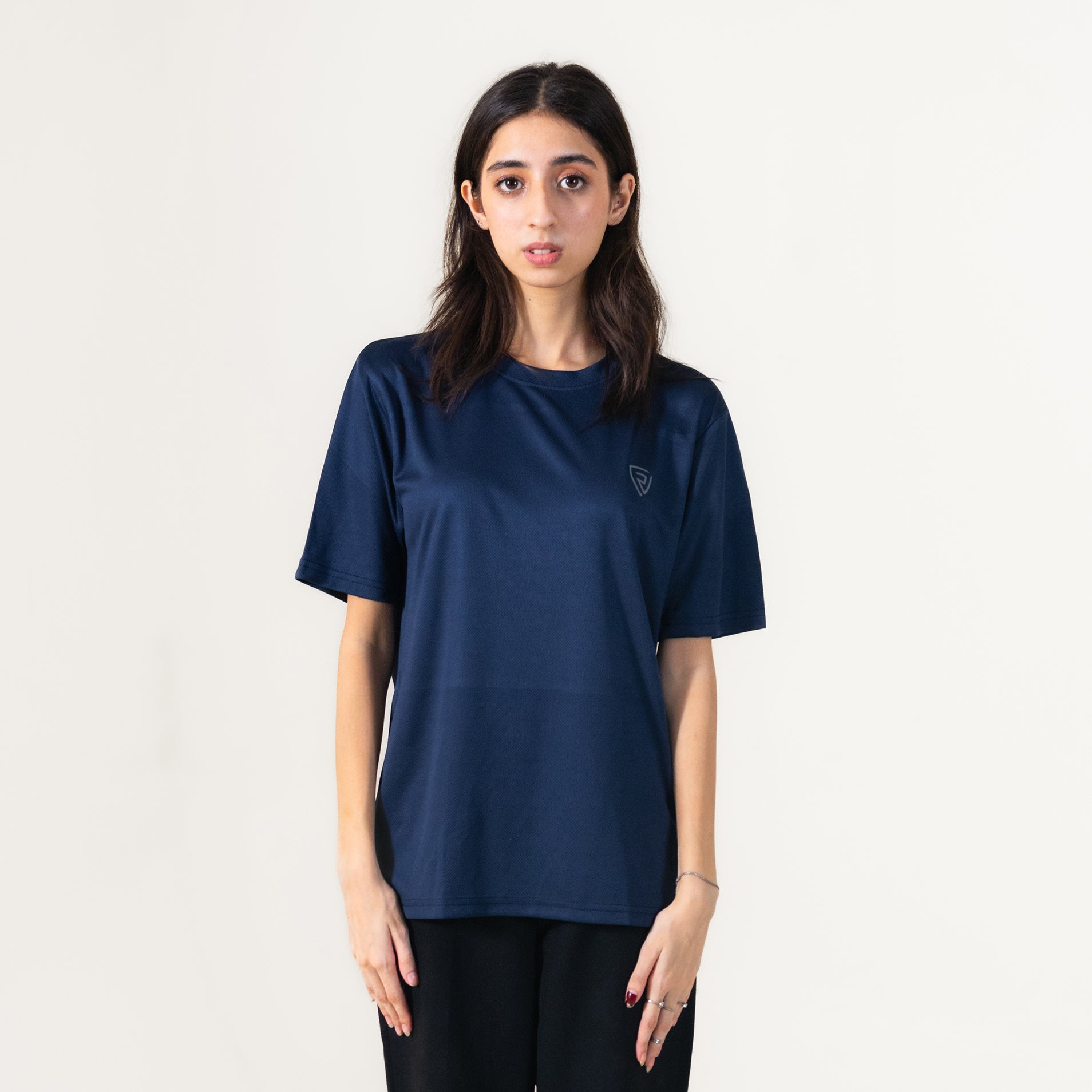 Navy Blue Active Tee