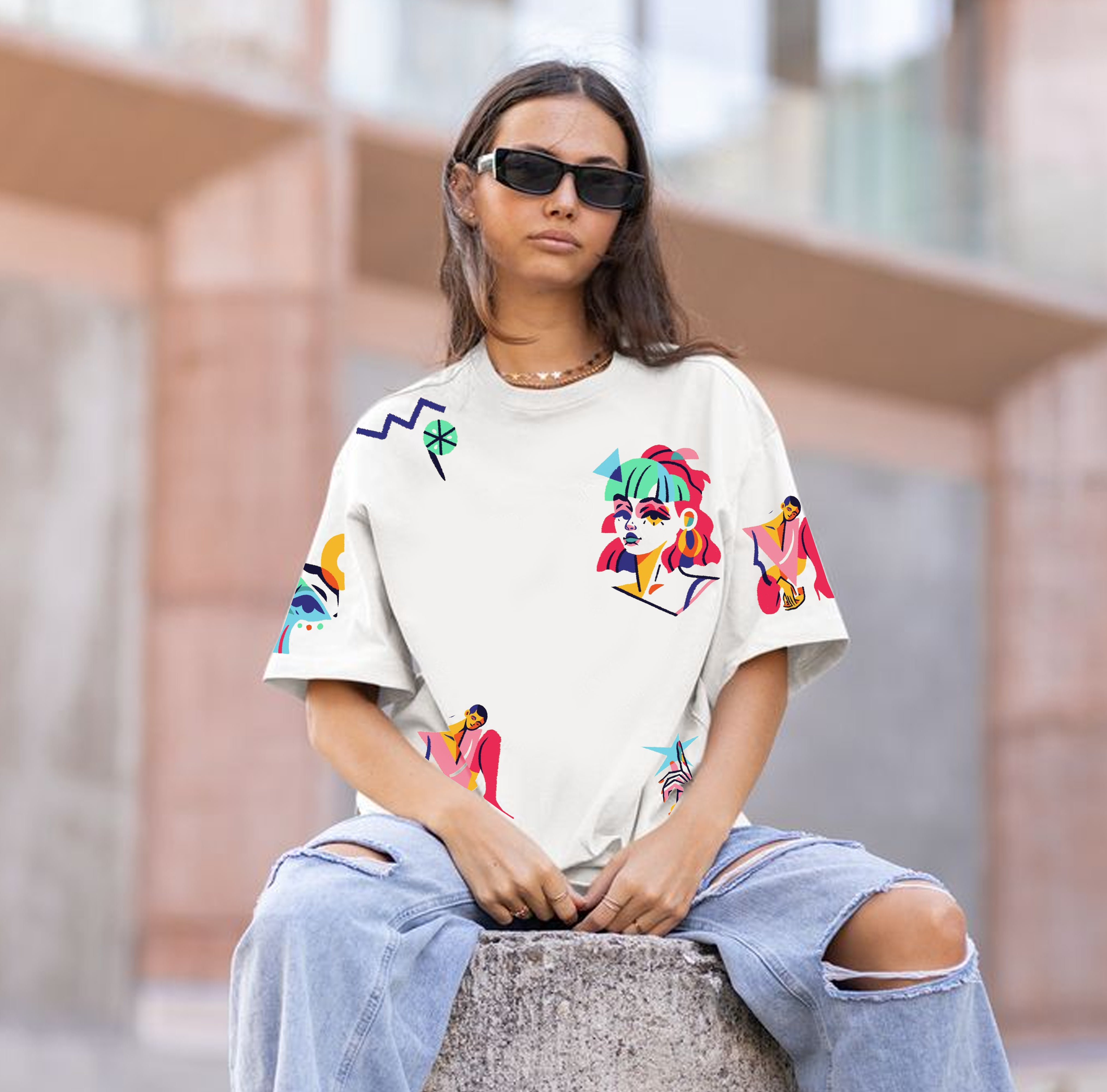 Pop Art Graphic Tee