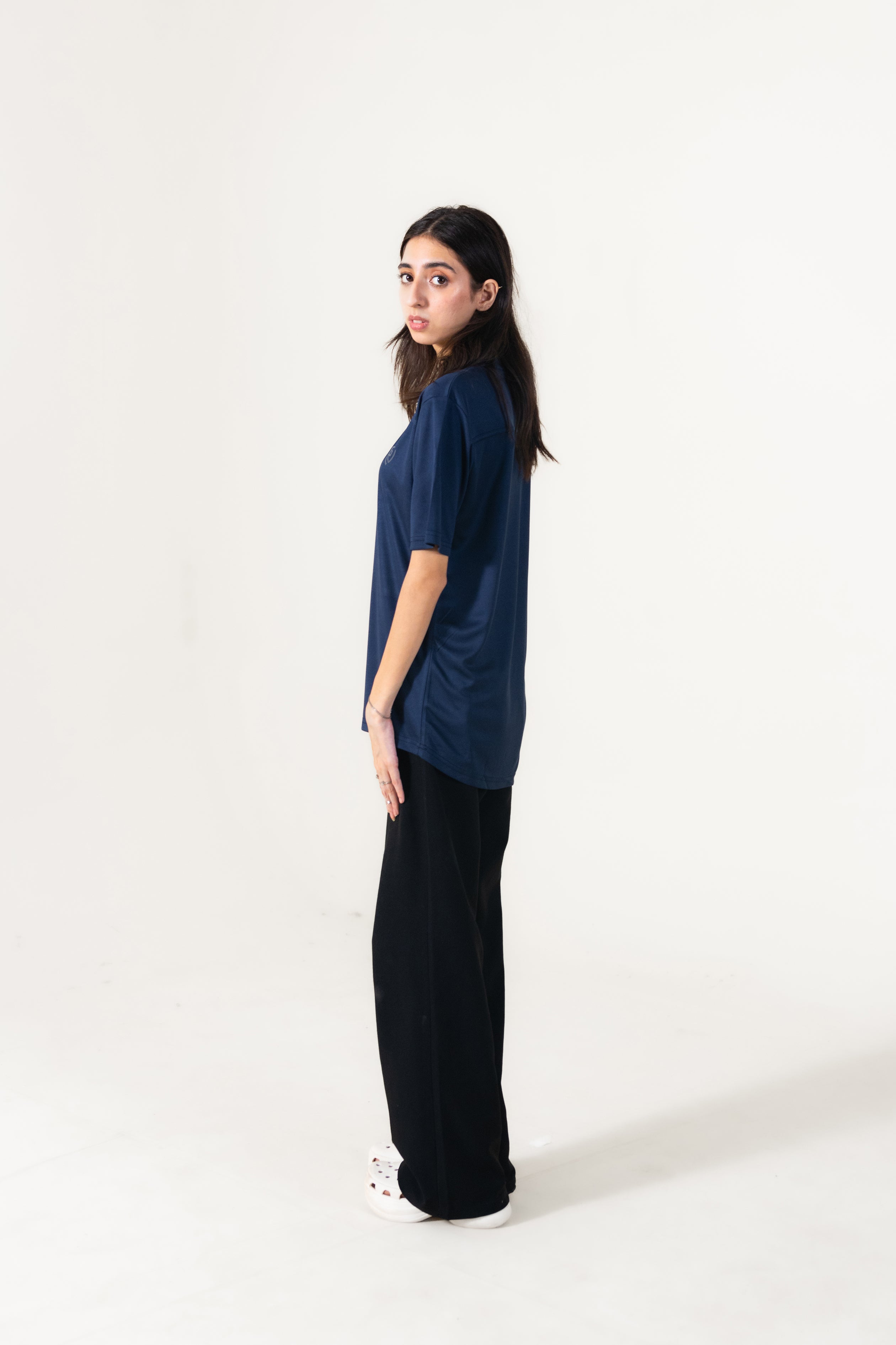Navy Blue Active Tee