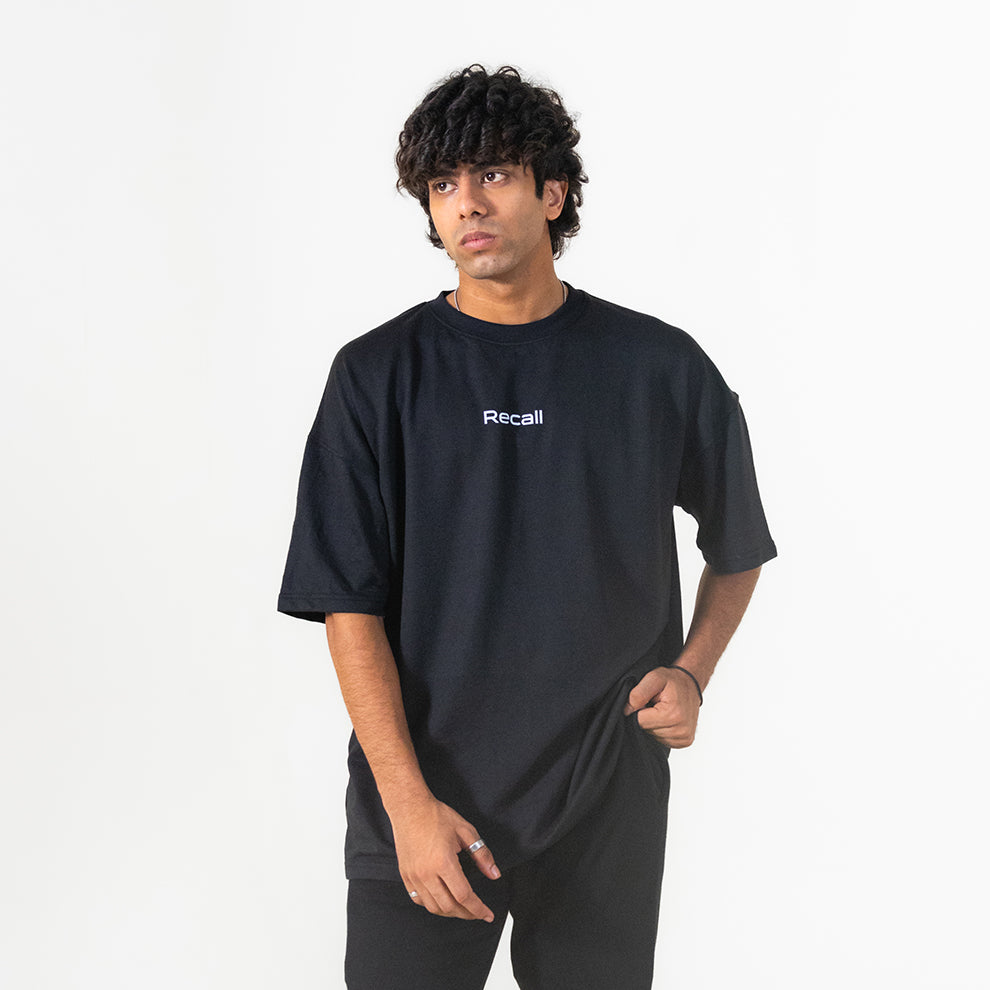 Basic Black Tee Oversized