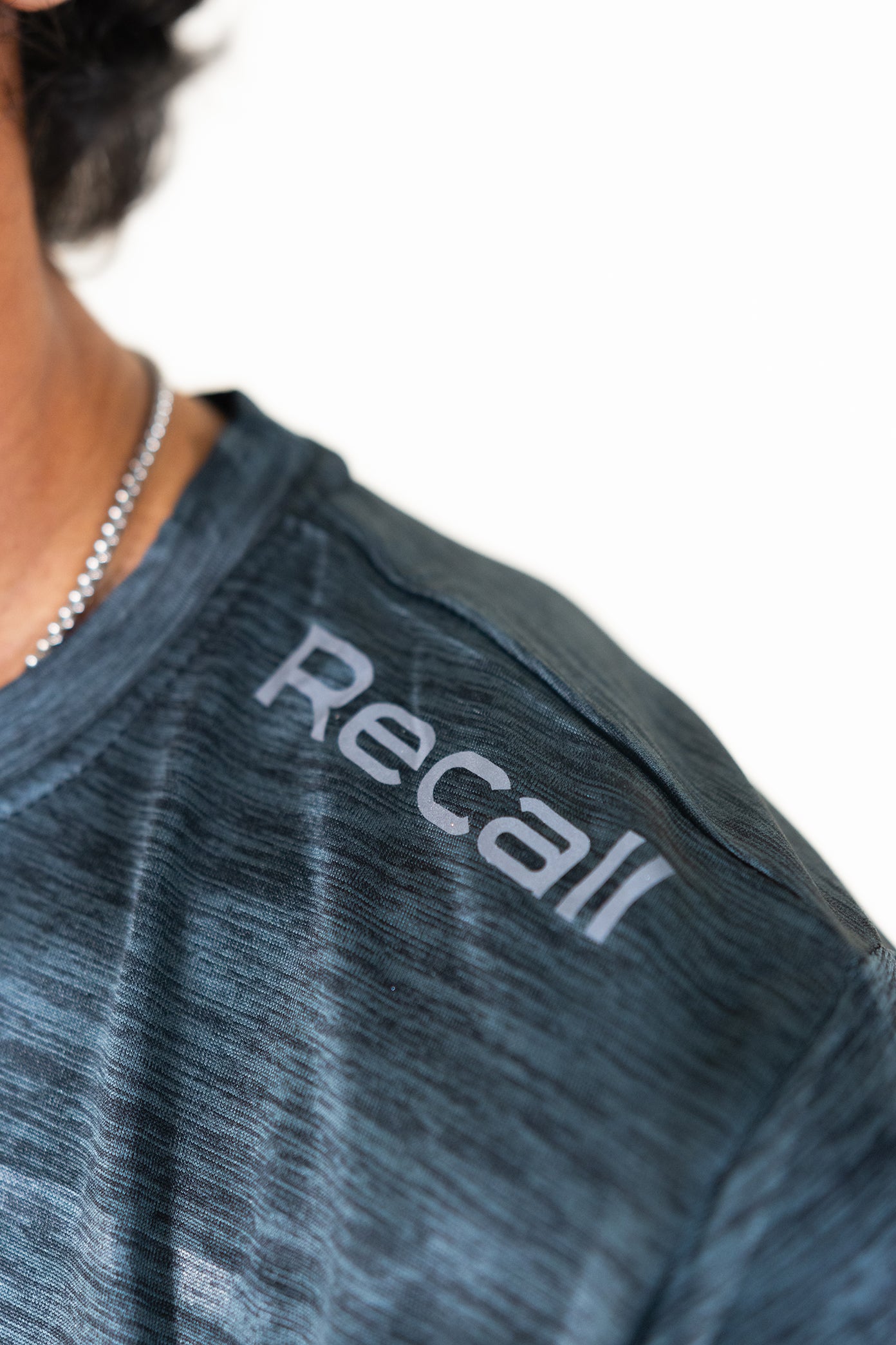 Charcoal Texture Active Tee