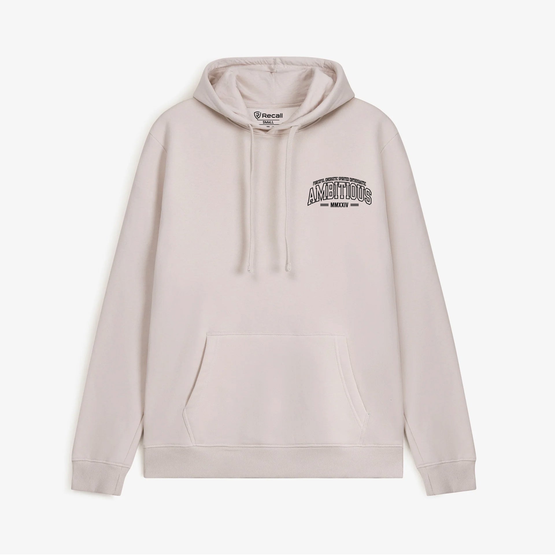 Recall Ambitious Graphic Hoodies
