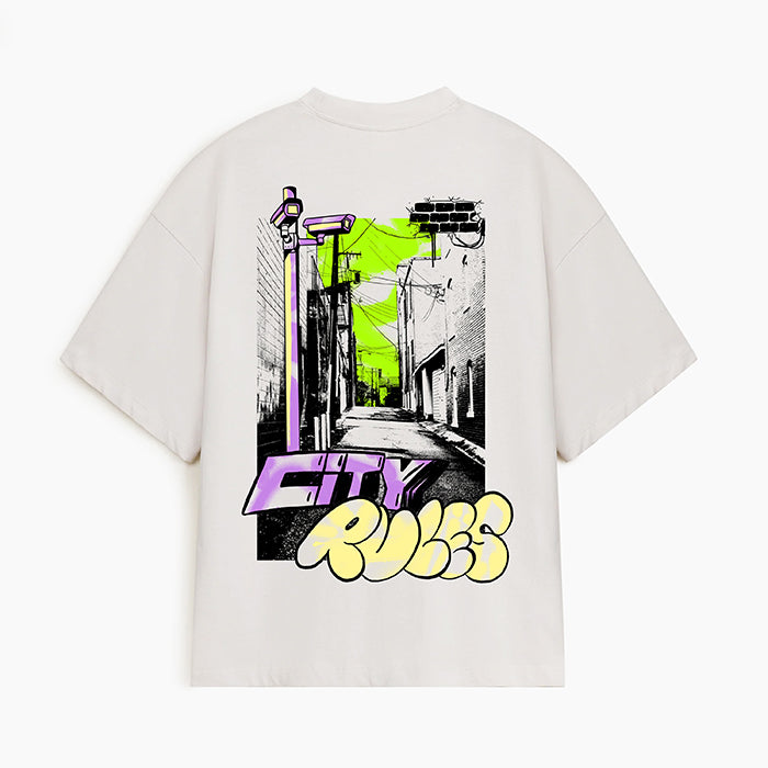 City Rules Graphic Terry Tee