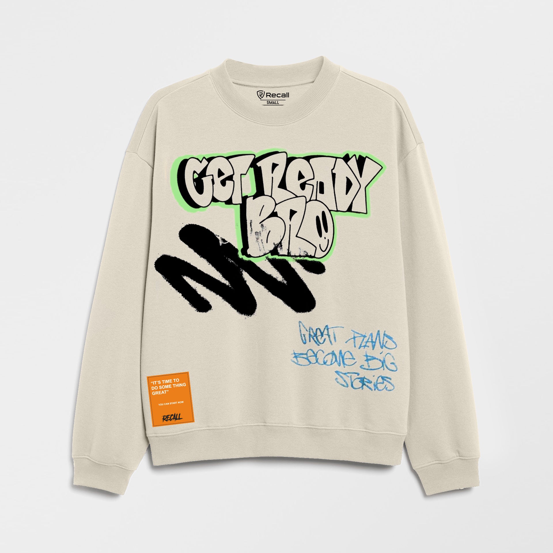 Get Ready Bro Graphic Sweatshirt
