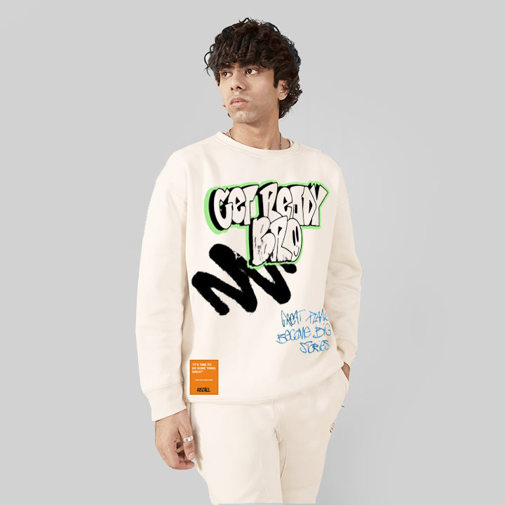 Get Ready Bro Graphic Sweatshirt