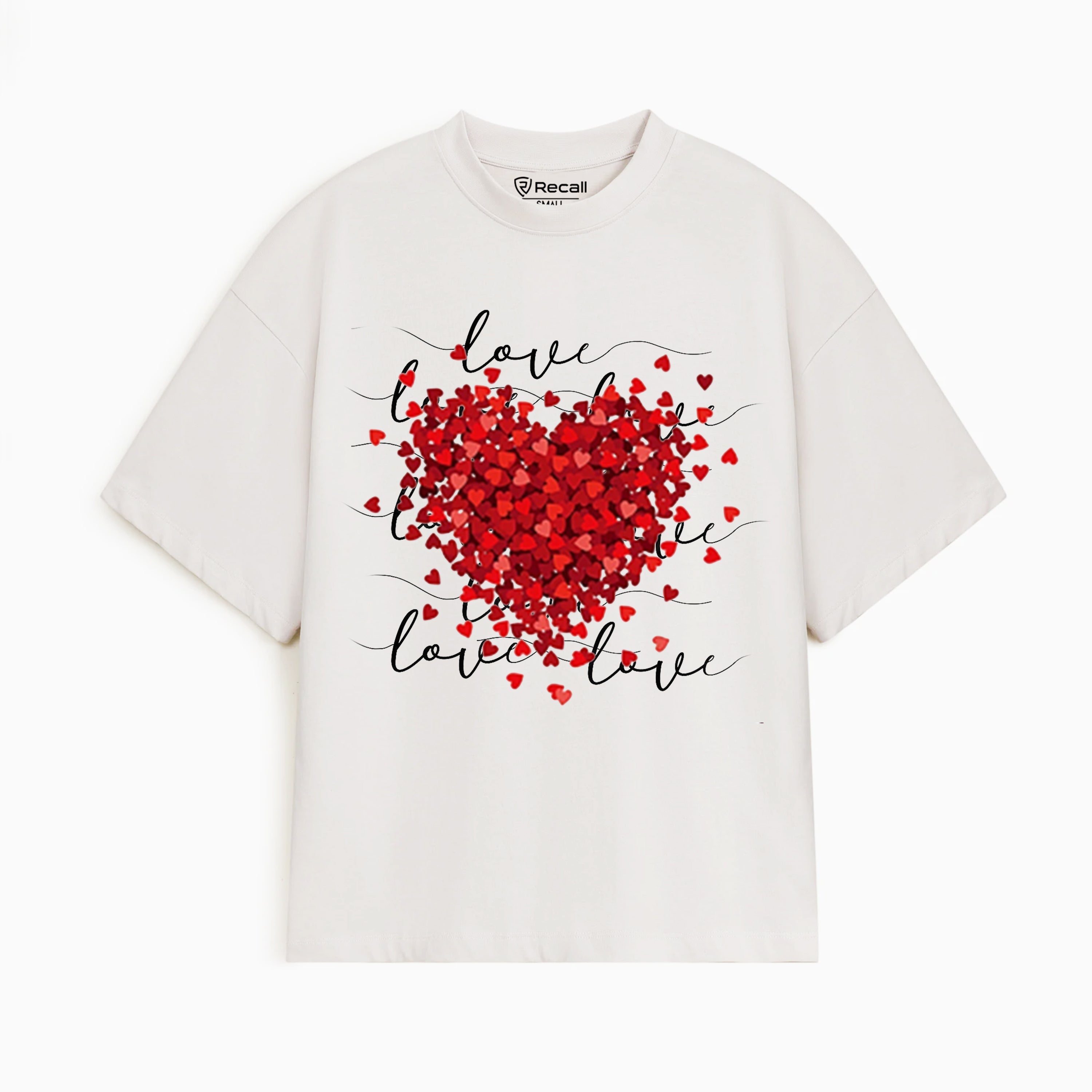 Lovely Heart Oversize Tee