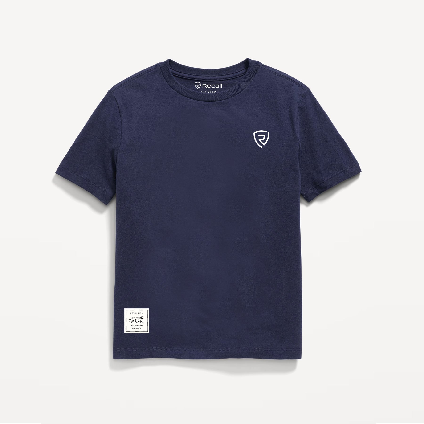 Navy Blue Basic Tee