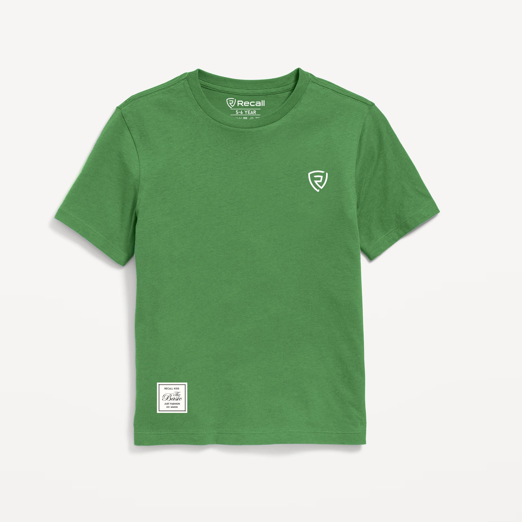 Olive Green Basic Tee