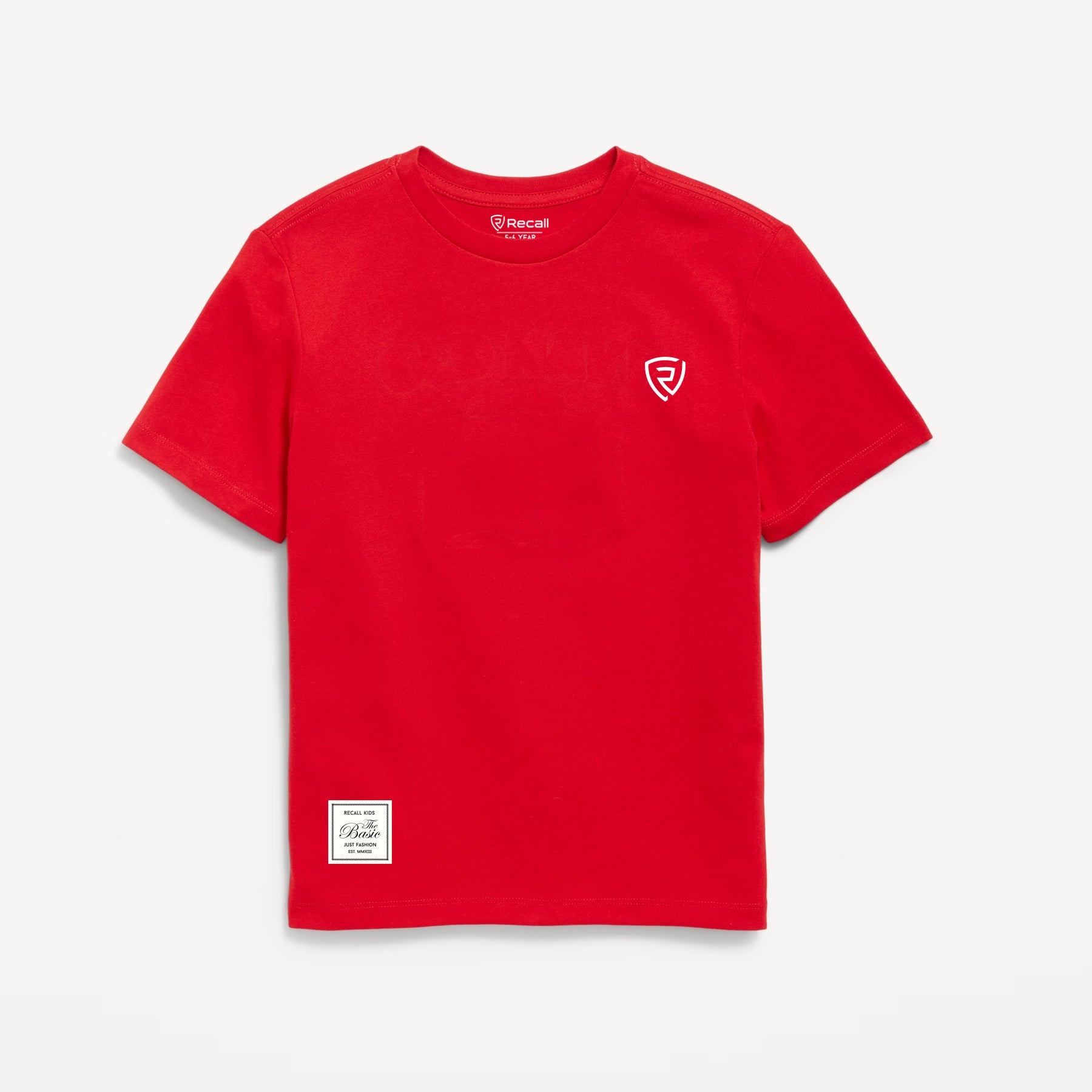 Red Basic Tee