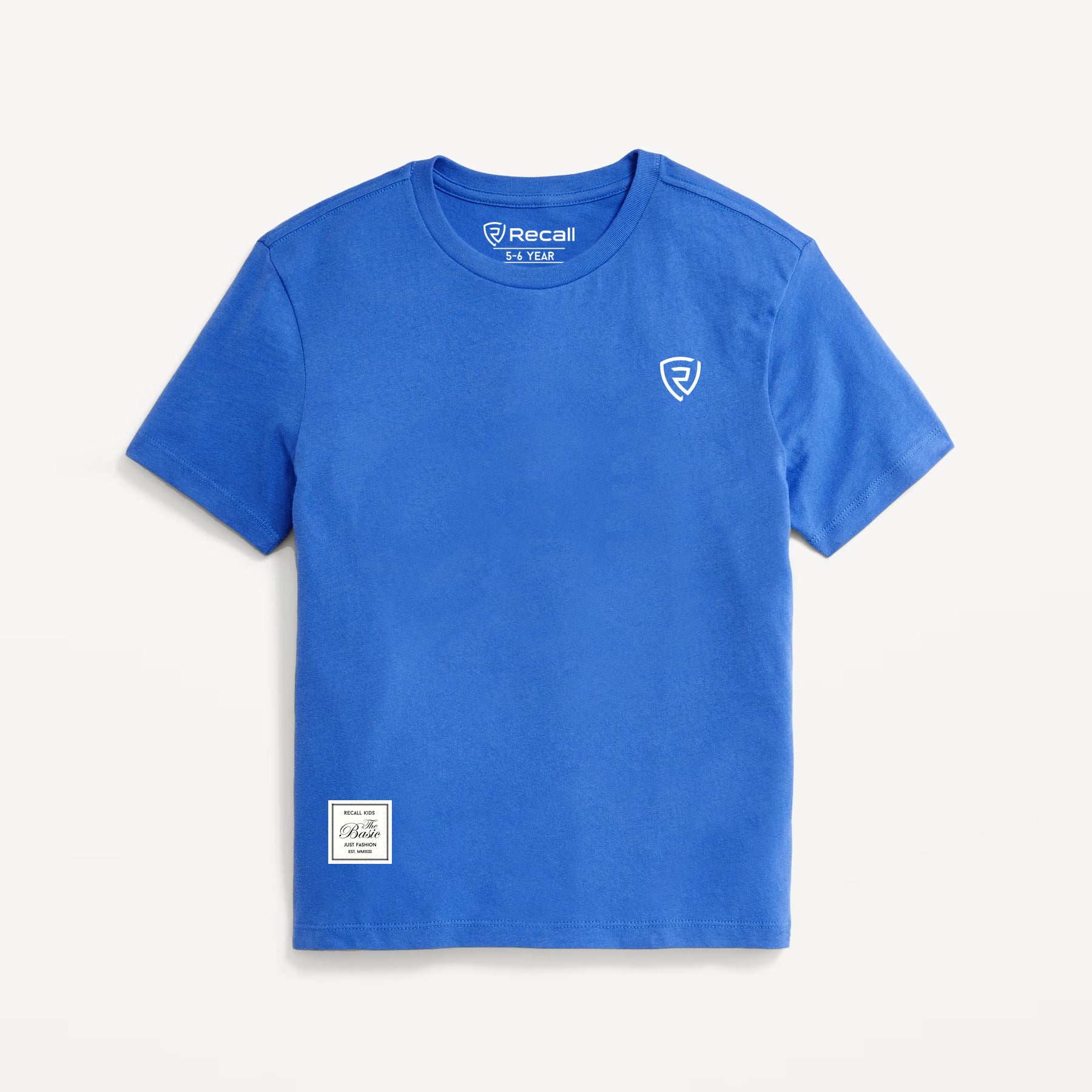Royal Blue Basic Tee