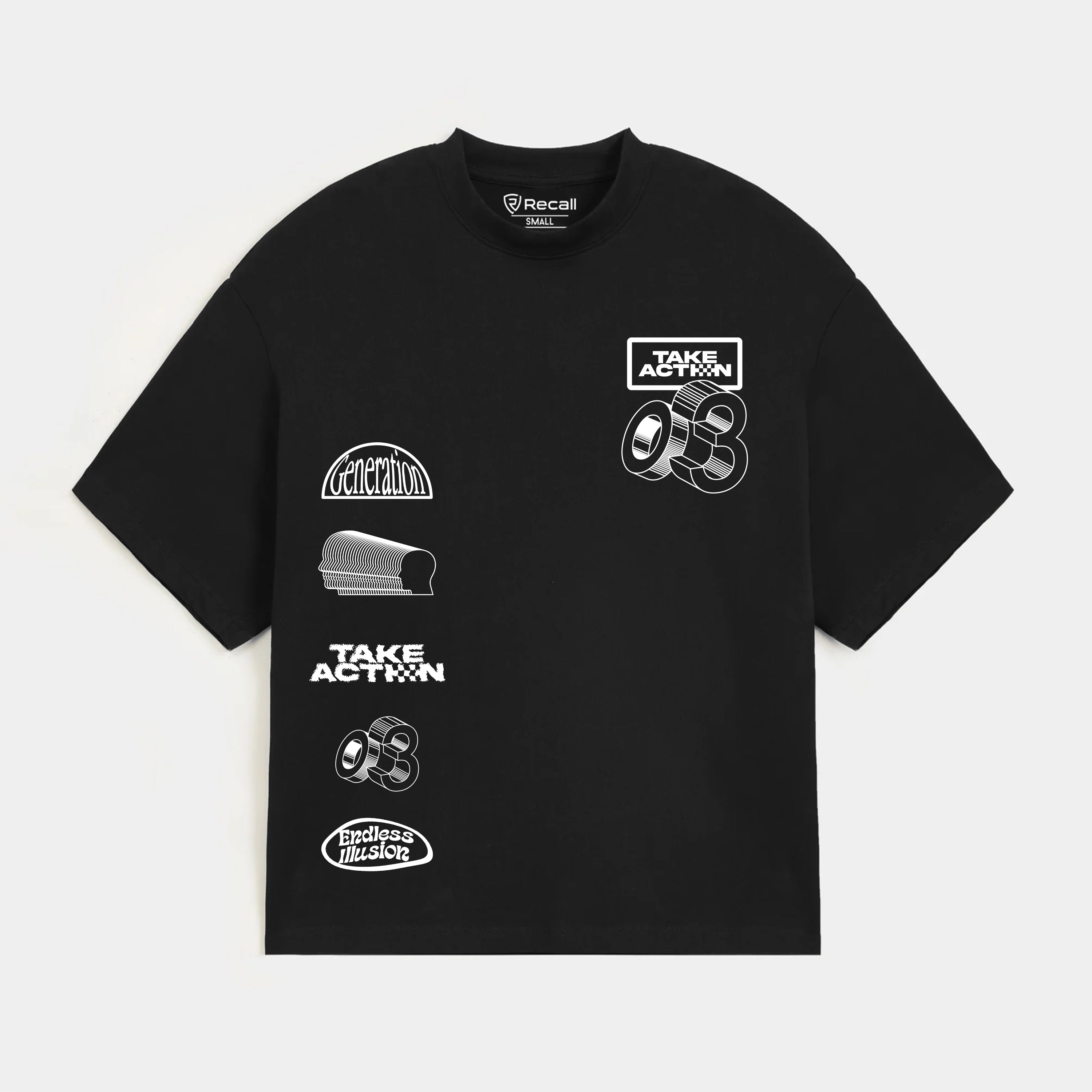 Take Action Graphic Terry Tee