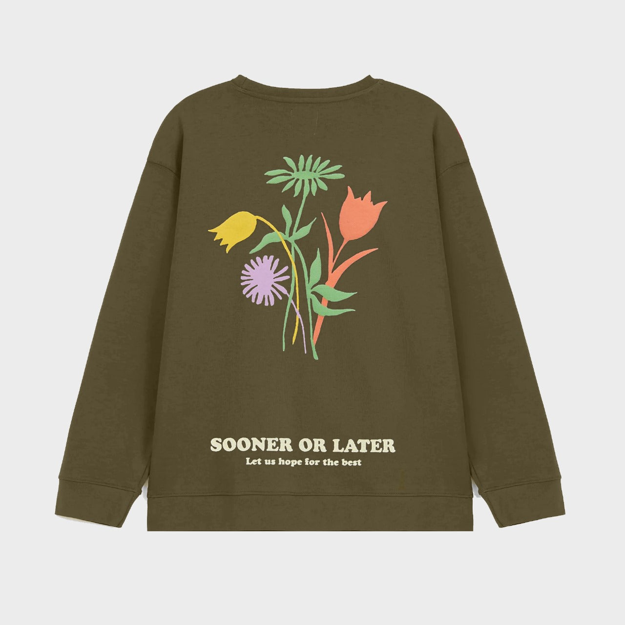 Recall Flower Graphic Sweat Shirt
