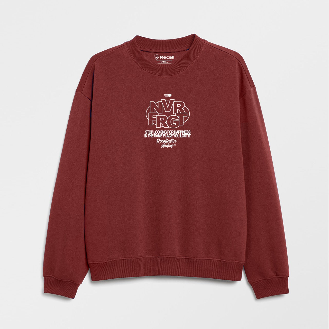 Recall Never Forget Graphic Sweat Shirt