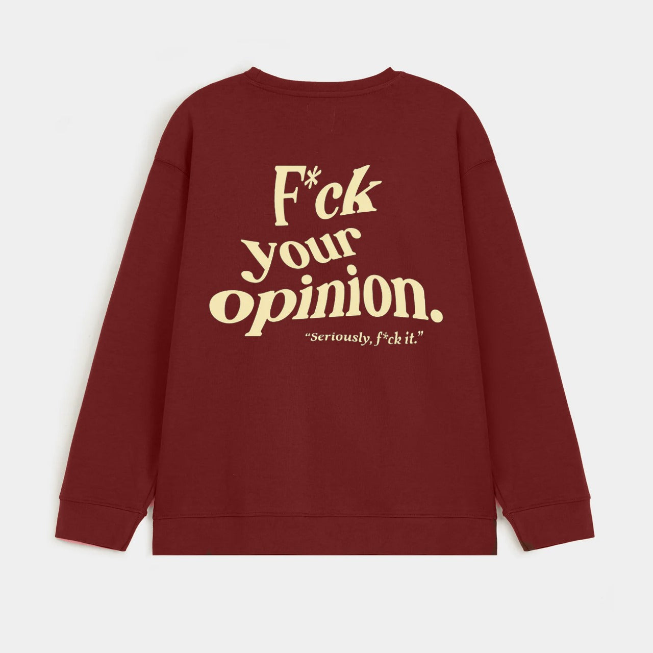 Recall Opinion Graphic Sweat Shirt