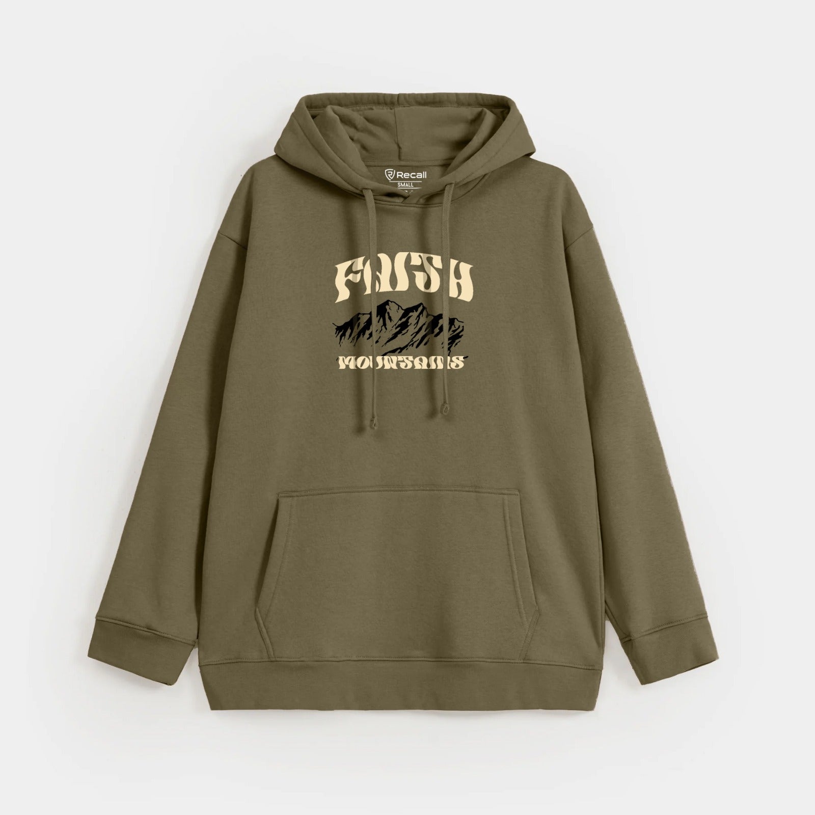 Recall Mountains Graphic Hoodies