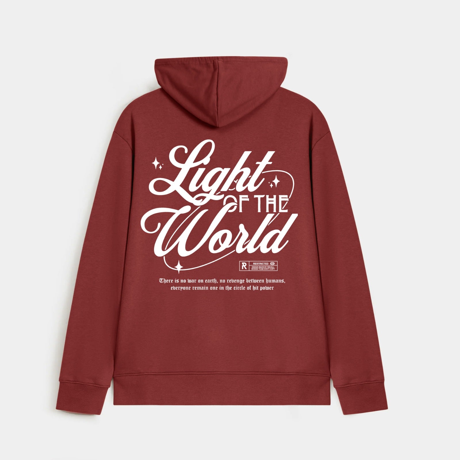 Recall Light World Graphic Hoodies