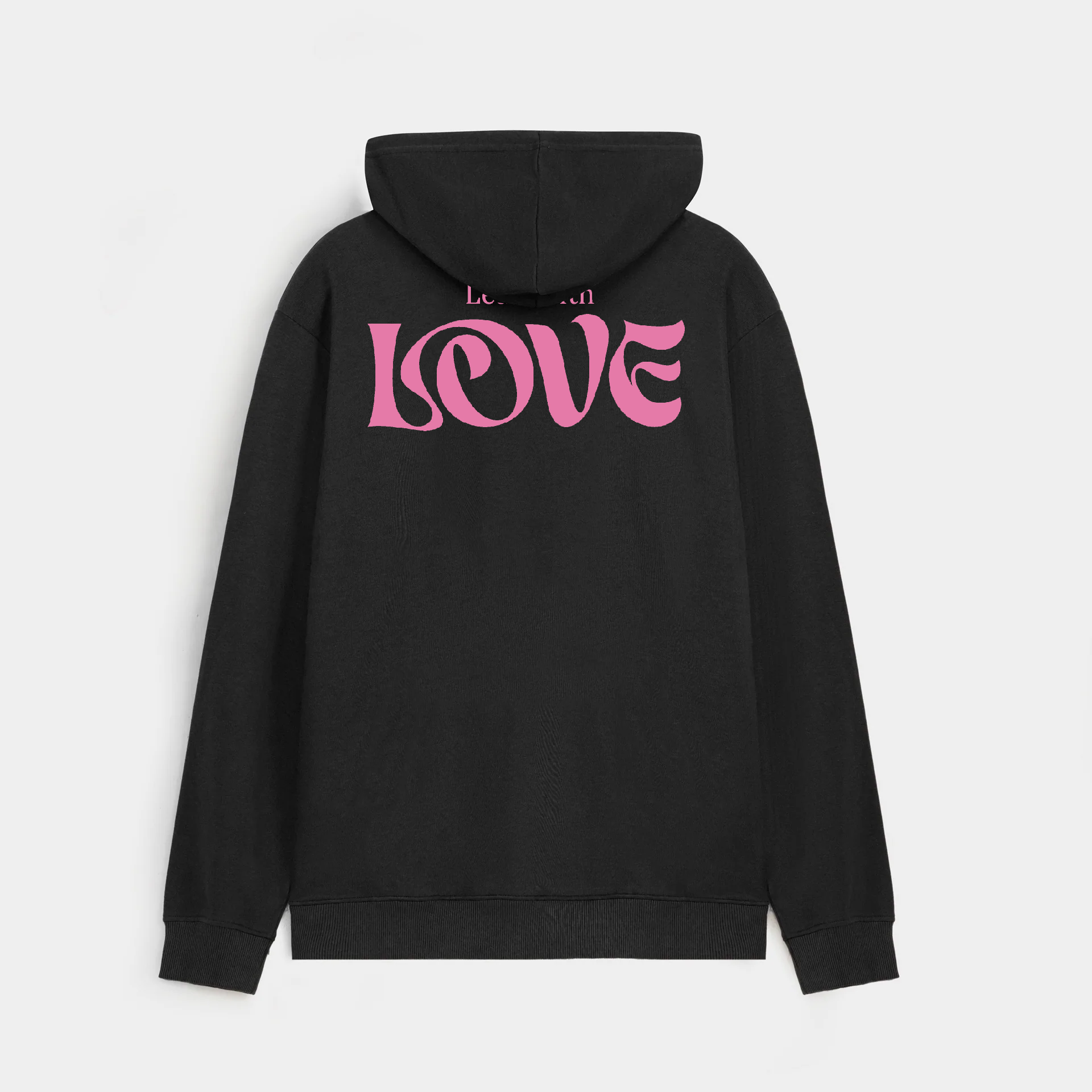 Recall Lead With Love Graphic Hoodies
