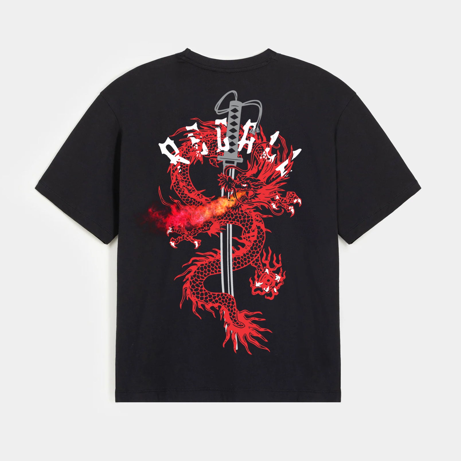 Dragon Fire Tee Oversized