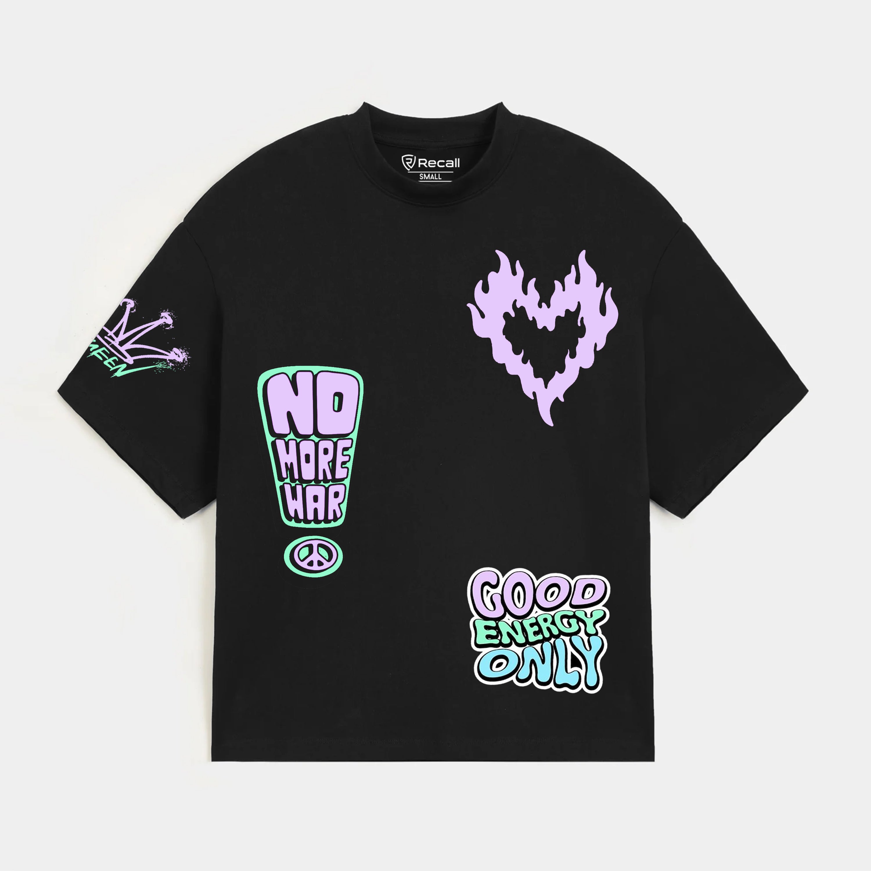 No More War Graphic Terry Tee