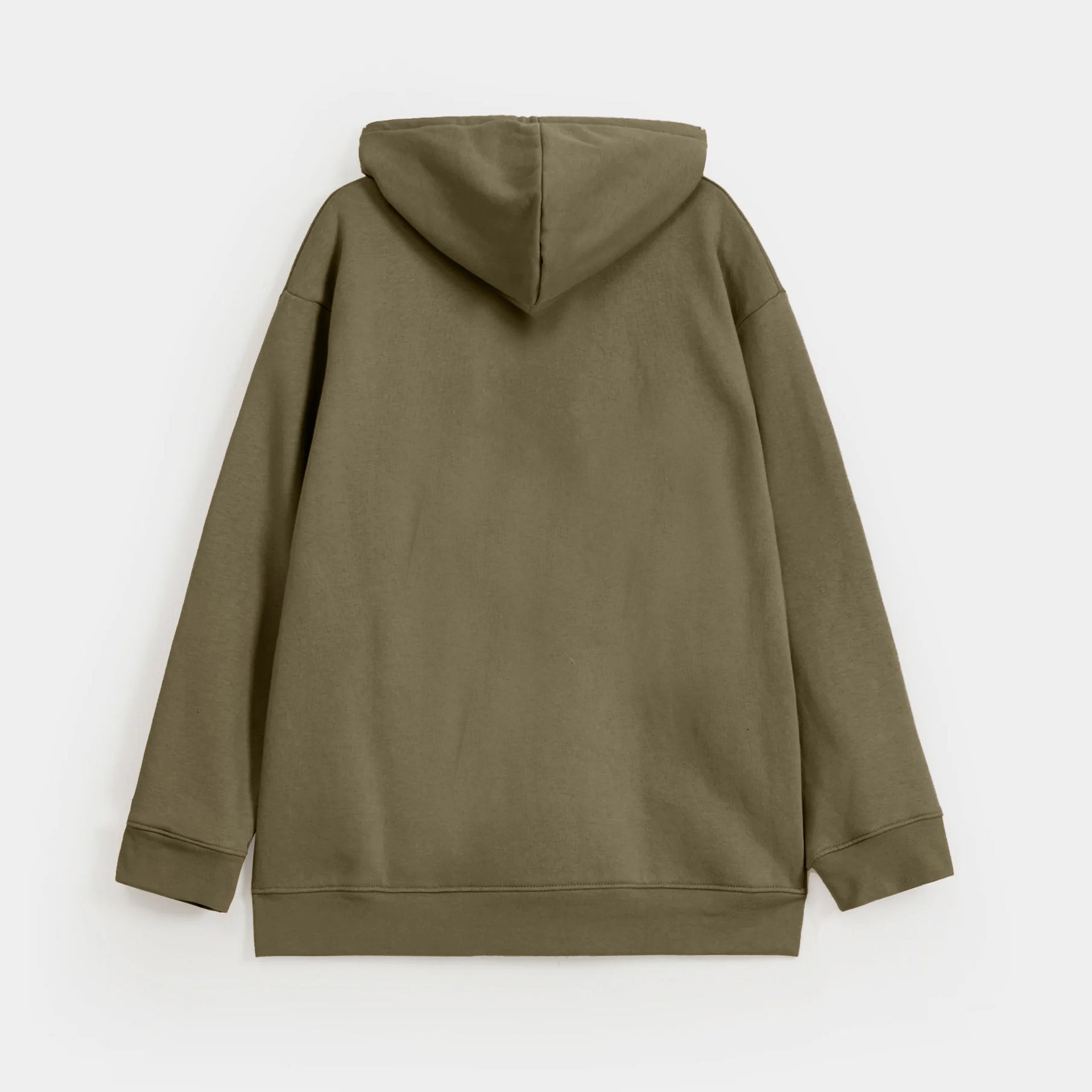 Recall Olive Basic Hoodies
