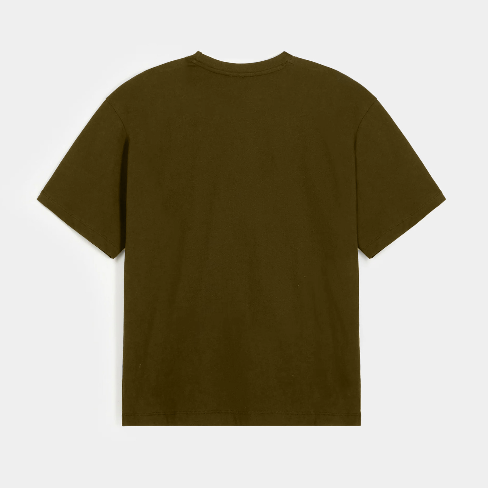 Basic Olive Tee Oversized