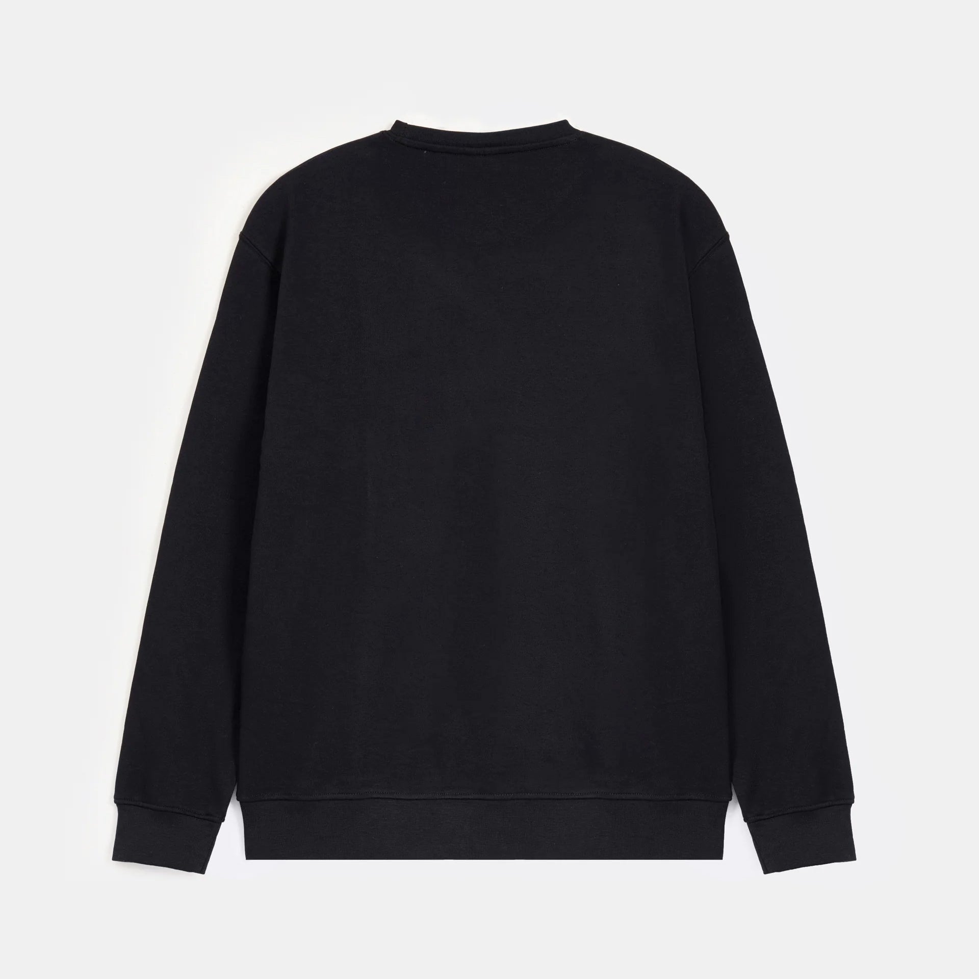 Recall Black Basic Sweat Shirt